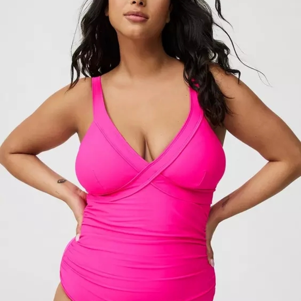 Torrid Wireless Slim Fix One-Piece Swimsuit